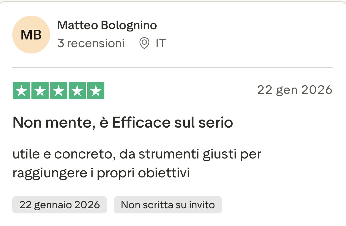 Recensione Traccia Abitudini Circolare