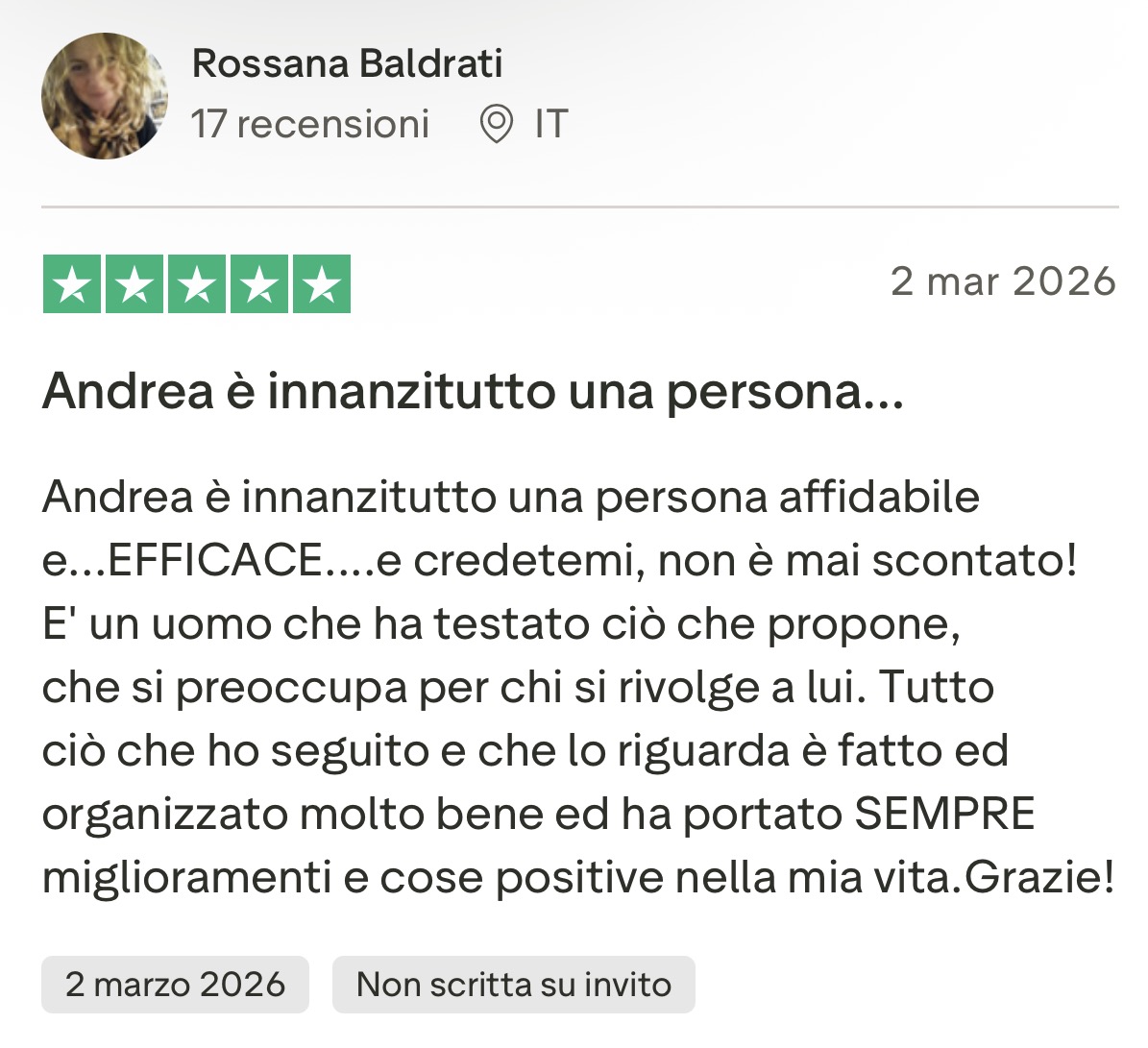 Recensione Traccia Abitudini Circolare